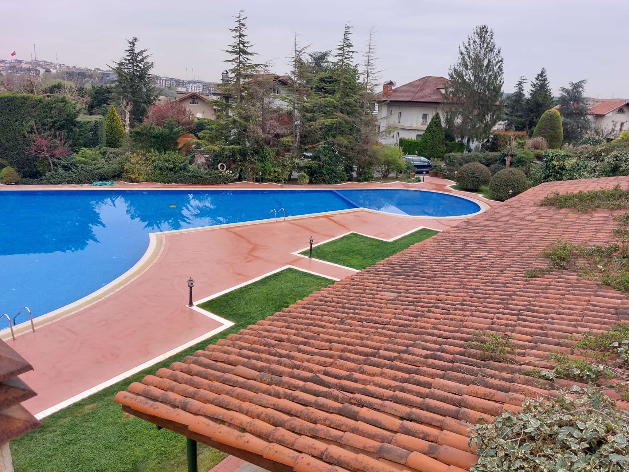 Havuz Etrafı Zemin Boyama