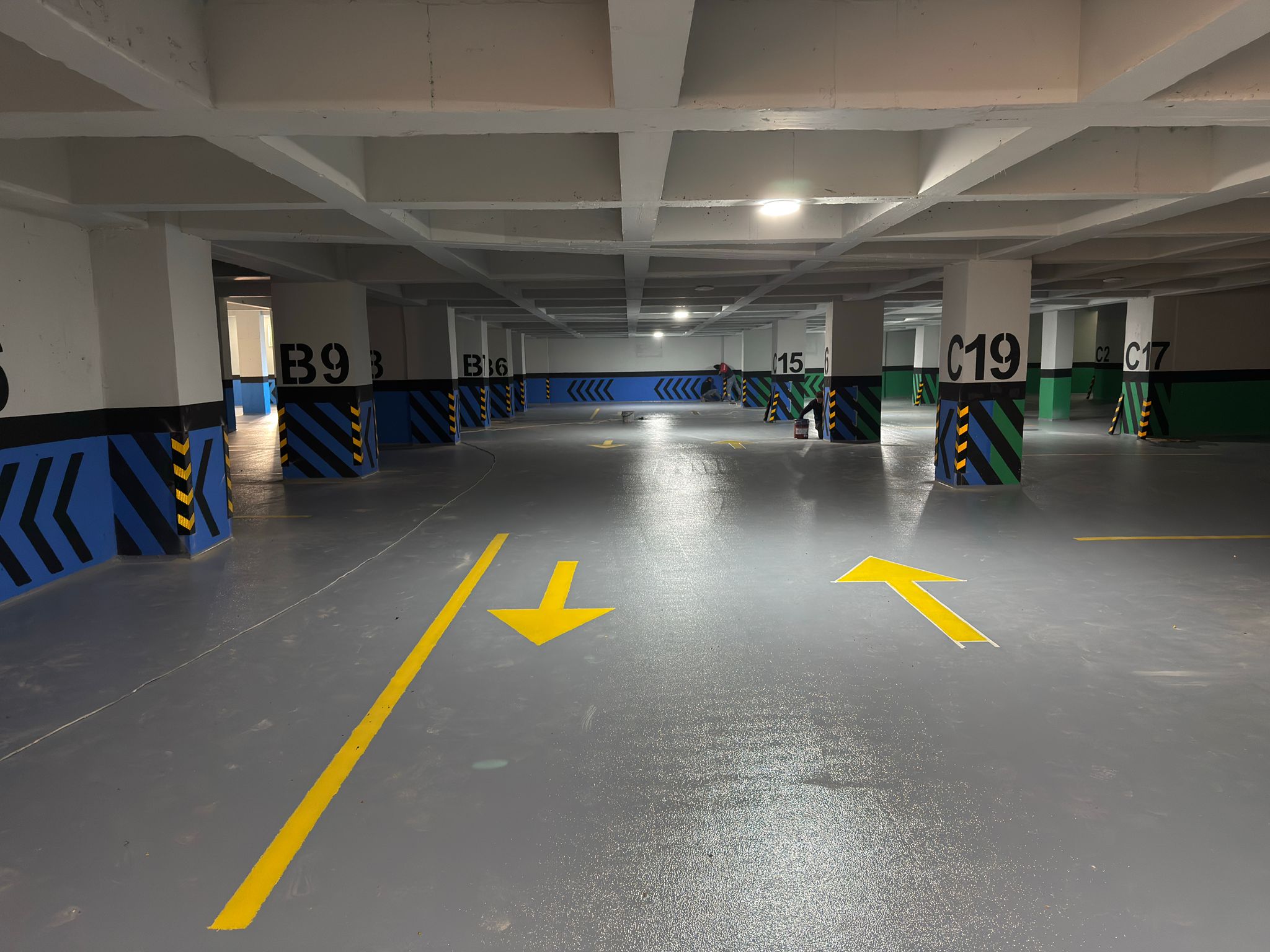 kapalı otopark uygulama 4